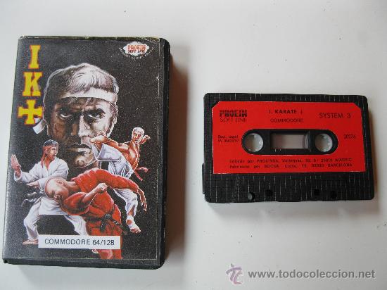 Videojuegos y consolas: IK+ - I KARATE + - JUEGO PARA COMMODORE 64. - Foto 1
