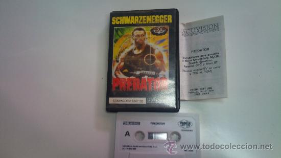 Videojuegos y consolas: predator commodore estuche - Foto 1