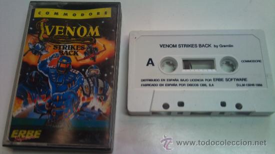 Videojuegos y consolas: venom strikes back para commodore - Foto 1