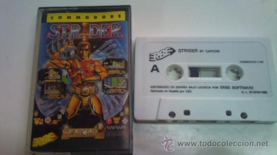 Videojuegos y consolas: strider para commodore - Foto 1