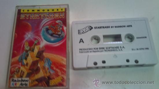 Videojuegos y consolas: startrash para commodore - Foto 1