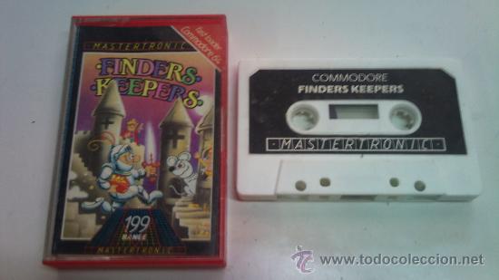 Videojuegos y consolas: juego finders keepers para commodore - Foto 1