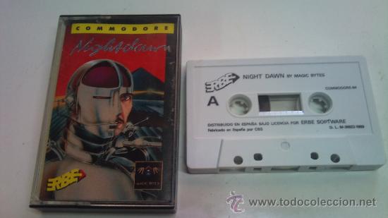 Videojuegos y consolas: night dawn para commodore - Foto 1
