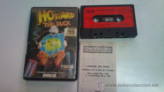 Videojuegos y consolas: howard the duck para commodore en estuche - Foto 1
