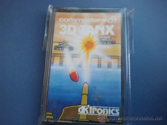 Videojuegos y consolas: 3d tanx para commodore en cinta - Foto 1