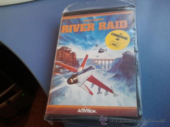 Videojuegos y consolas: river raid para commodore estuche grande - Foto 1