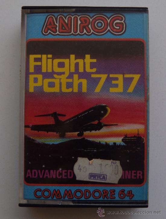 Videojuegos y consolas: flight path 737 -commodore 64 - Foto 1