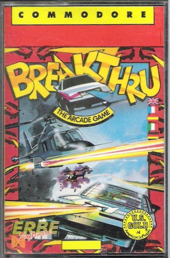 Videojuegos y consolas: JUEGO COMMODRE 64 : Breakthrough - Foto 1
