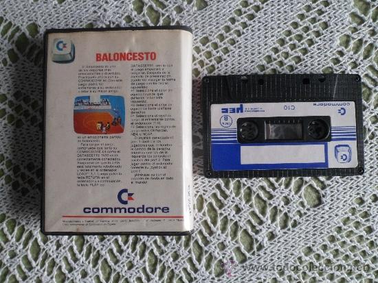 Videojuegos y consolas: JUEGO BALONCESTO, PARA COMMODORE 64, ORIGINAL.. - Foto 2