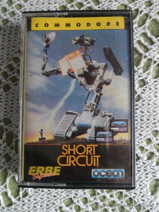 Videojuegos y consolas: JUEGO SHORT CIRCUIT, PARA COMMODORE 64, ORIGINAL.. - Foto 1