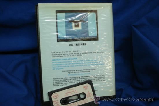Videojuegos y consolas: COMMODORE - 3D TUNNEL - RUNS ON THE COMMODORE 64 - MIND GAMES ESPA&Ntilde;A 1984 - Foto 2