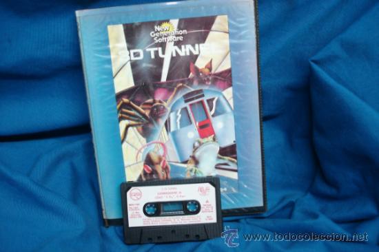 Videojuegos y consolas: COMMODORE - 3D TUNNEL - RUNS ON THE COMMODORE 64 - MIND GAMES ESPA&Ntilde;A 1984 - Foto 1