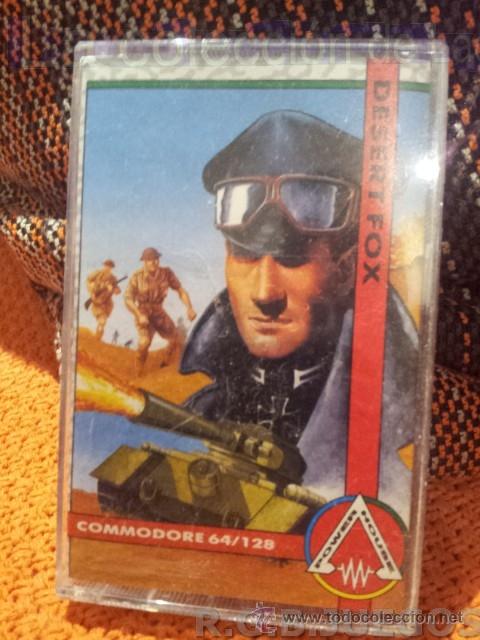 Videojuegos y consolas: JUEGO CASETE CINTA COMMODORE 64/128 DESERT FOX - Foto 2