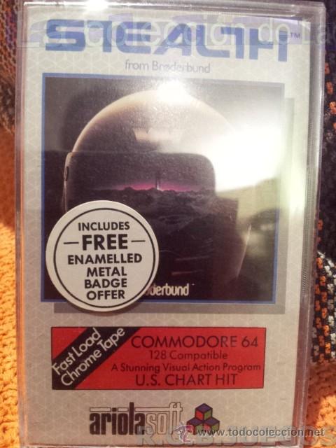 Videojuegos y consolas: JUEGO CASETE CINTA COMMODORE 64/128 STEALTH - Foto 2