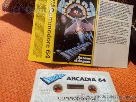Videojuegos y consolas: JUEGO CASETE CINTA COMMODORE 64/128 ARCADIA 64 - Foto 1
