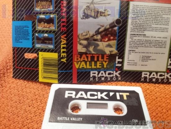 Videojuegos y consolas: JUEGO CASETE CINTA COMMODORE 64/128 BATTLE VALLEY - Foto 1