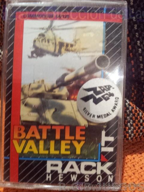 Videojuegos y consolas: JUEGO CASETE CINTA COMMODORE 64/128 BATTLE VALLEY - Foto 2