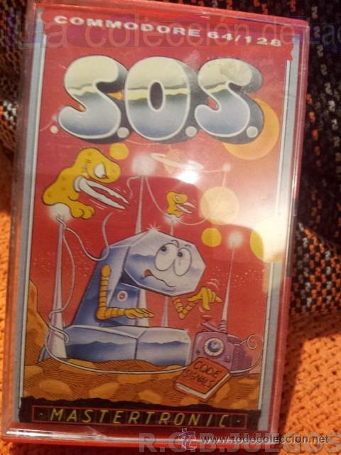 Videojuegos y consolas: JUEGO CASETE CINTA COMMODORE 64/128 S.O.S. - Foto 2