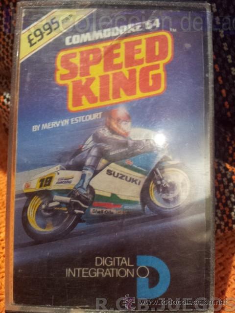 Videojuegos y consolas: JUEGO CASETE CINTA COMMODORE 64/128 SPEED KING - Foto 2