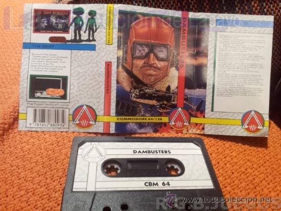 Videojuegos y consolas: JUEGO CASETE CINTA COMMODORE 64/128 DAMBUSTERS - Foto 1