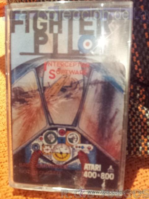 Videojuegos y consolas: JUEGO CASETE CINTA COMMODORE 64/128 FIGHTER PILOT - Foto 2
