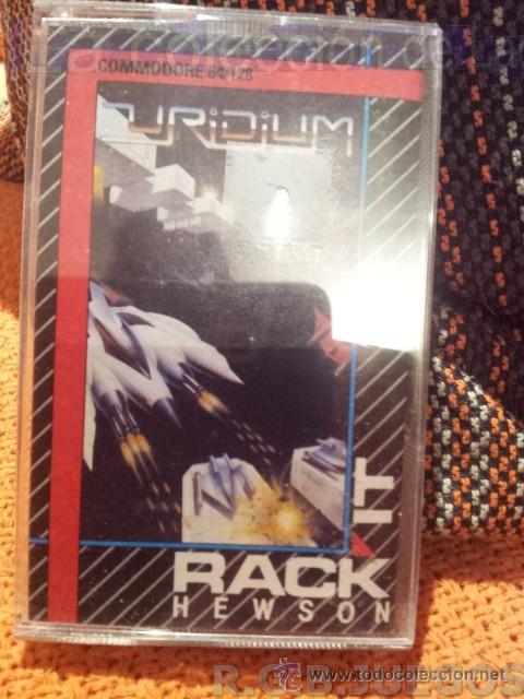 Videojuegos y consolas: JUEGO CASETE CINTA COMMODORE 64/128 URIDIUM RACK IT - Foto 2
