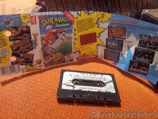 Videojuegos y consolas: JUEGO CASETE CINTA COMMODORE 64/128 SKATEBOARD SIMULATOR - Foto 1