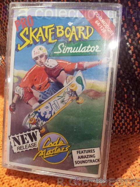 Videojuegos y consolas: JUEGO CASETE CINTA COMMODORE 64/128 SKATEBOARD SIMULATOR - Foto 2