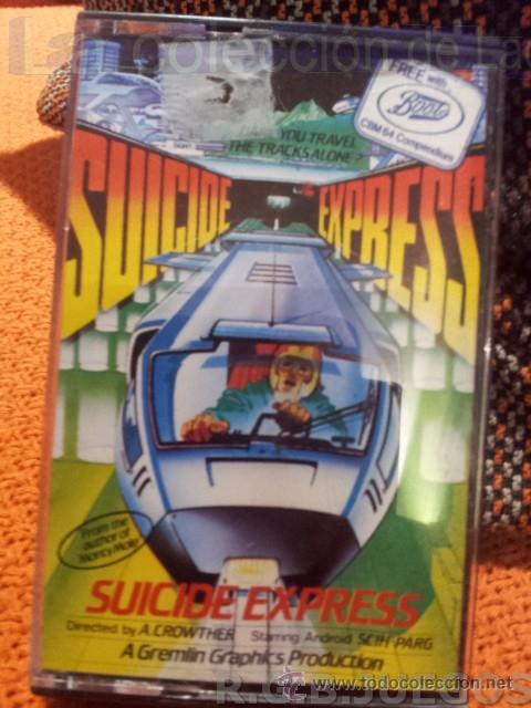 Videojuegos y consolas: JUEGO CASETE CINTA COMMODORE 64/128 SUICIDE EXPRESS - Foto 2