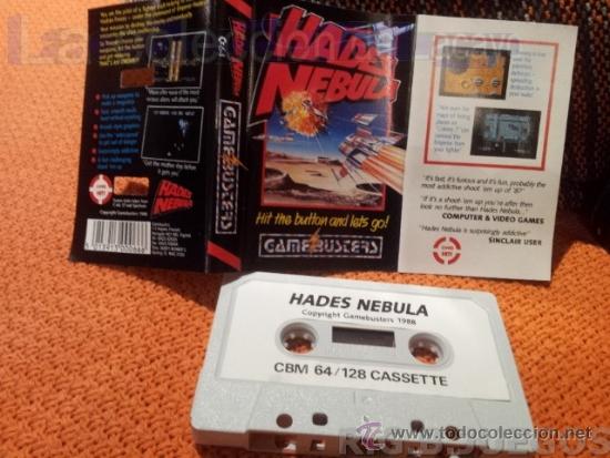 Videojuegos y consolas: JUEGO CASETE CINTA COMMODORE 64/128 HADES NEBULA - Foto 1