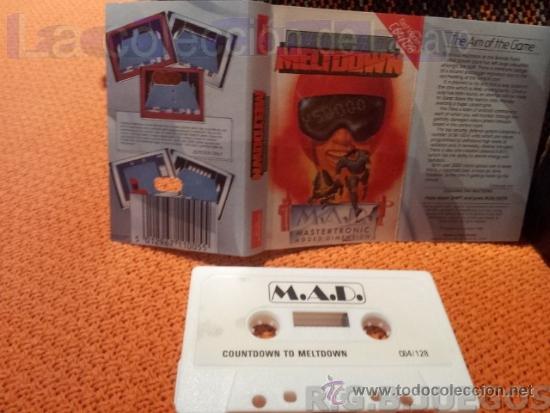 Videojuegos y consolas: JUEGO CASETE CINTA COMMODORE 64/128 MELTDOWN - Foto 1