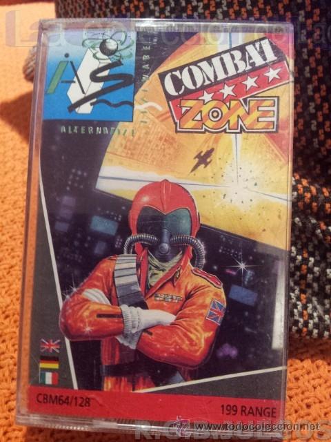 Videojuegos y consolas: JUEGO CASETE CINTA COMMODORE 64/128 COMBAT ZONE - Foto 2