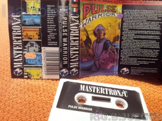 Videojuegos y consolas: JUEGO CASETE CINTA COMMODORE 64/128 PULSE WARRIOR - Foto 1