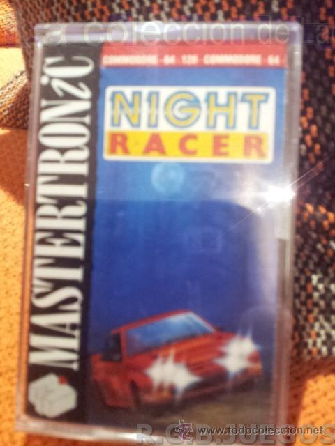 Videojuegos y consolas: JUEGO CASETE CINTA COMMODORE 64/128 NIGHT RACER - Foto 2