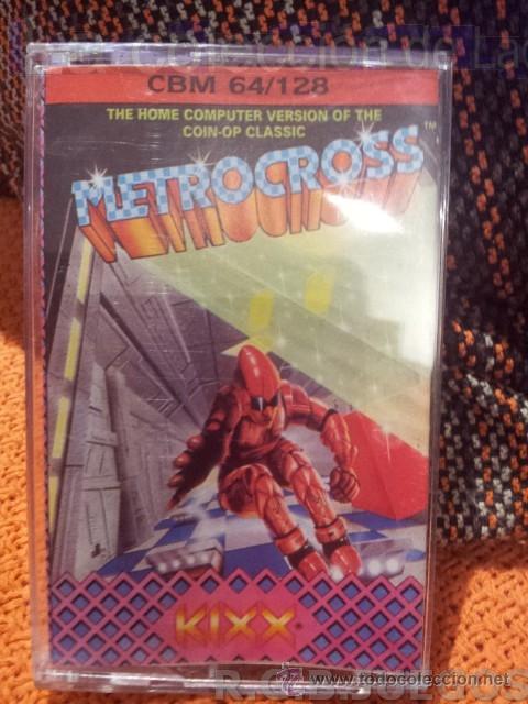 Videojuegos y consolas: JUEGO CASETE CINTA COMMODORE 64/128 METRO CROSS - Foto 2