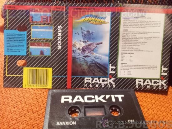 Videojuegos y consolas: JUEGO CASETE CINTA COMMODORE 64/128 SANXION - Foto 1
