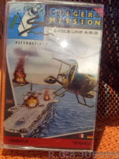 Videojuegos y consolas: JUEGO CASETE CINTA COMMODORE 64/128 TIGER MISSION - Foto 2
