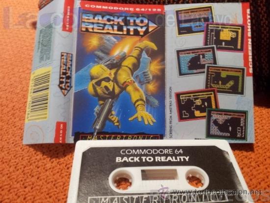 Videojuegos y consolas: JUEGO CASETE CINTA COMMODORE 64/128 BACK TO REALITY - Foto 1