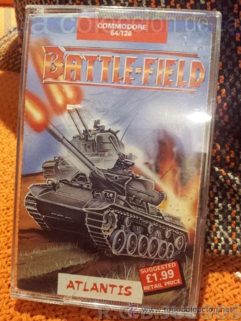 Videojuegos y consolas: JUEGO CASETE CINTA COMMODORE 64/128 BATTLE FIELD - Foto 2