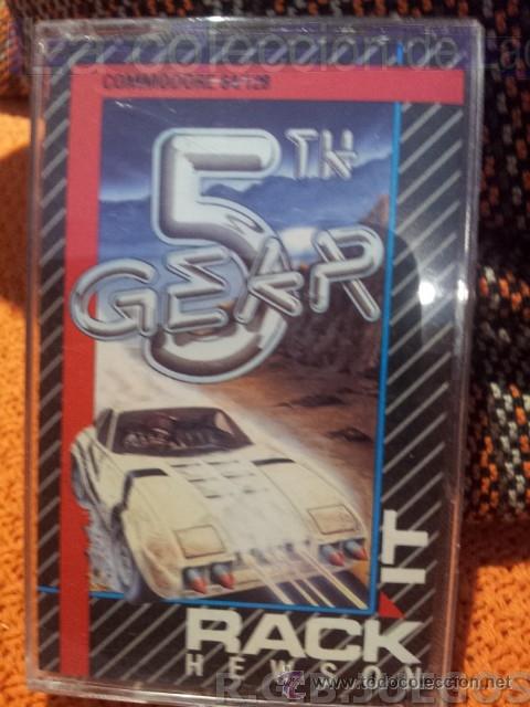 Videojuegos y consolas: JUEGO CASETE CINTA COMMODORE 64/128 FIFTH GEAR - Foto 2