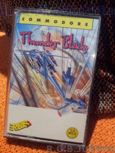 Videojuegos y consolas: JUEGO CASETE CINTA COMMODORE 64/128 THUNDERBLADE - Foto 2