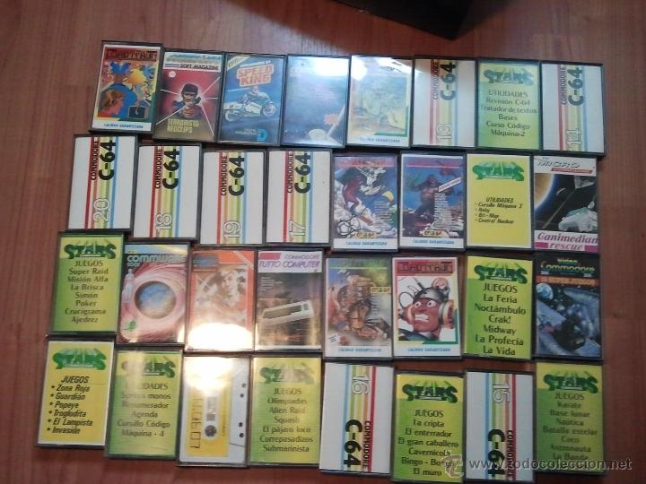 Videojuegos y consolas: lotazo de juegos commodore  32 cintas - Foto 1