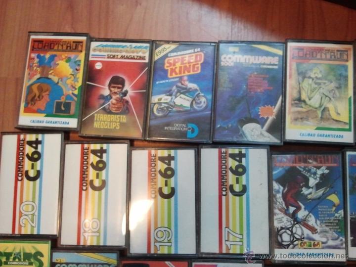 Videojuegos y consolas: lotazo de juegos commodore  32 cintas - Foto 2