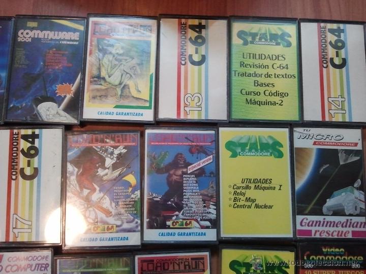 Videojuegos y consolas: lotazo de juegos commodore  32 cintas - Foto 3