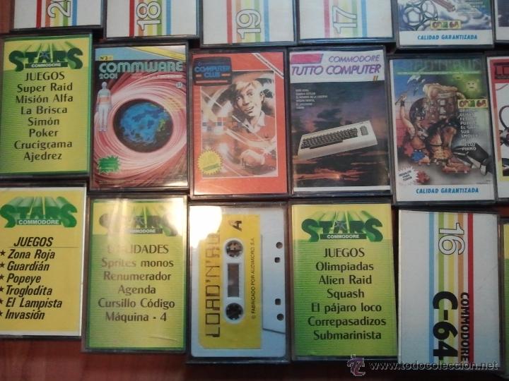Videojuegos y consolas: lotazo de juegos commodore  32 cintas - Foto 5