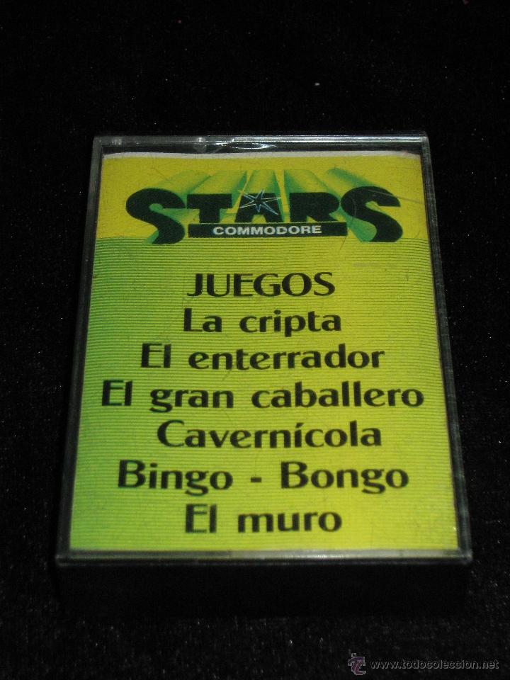 Videojuegos y consolas: STARS - 3 JUEGOS PARA COMMODORE 64 - Foto 1