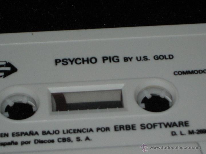 Videojuegos y consolas: PSYCHO PIG - PARA COMMODORE 64 - SIN CARATULA - Foto 2