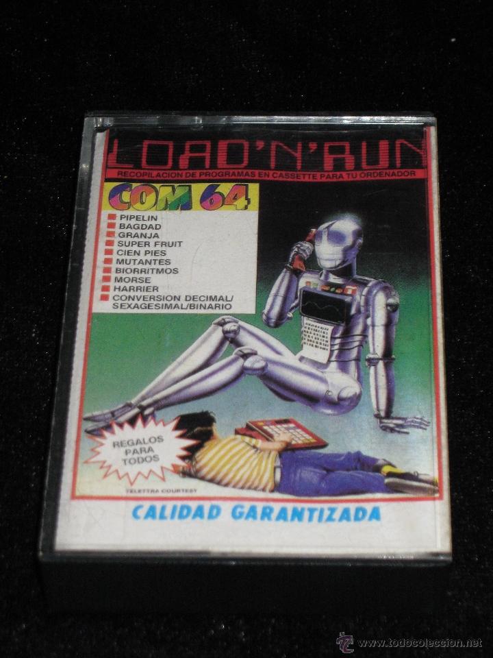 Videojuegos y consolas: LOAD N RUN RECOPILACION DE JUEGOS Y PROGRAMAS PARA COMMODORE 64 - - Foto 1