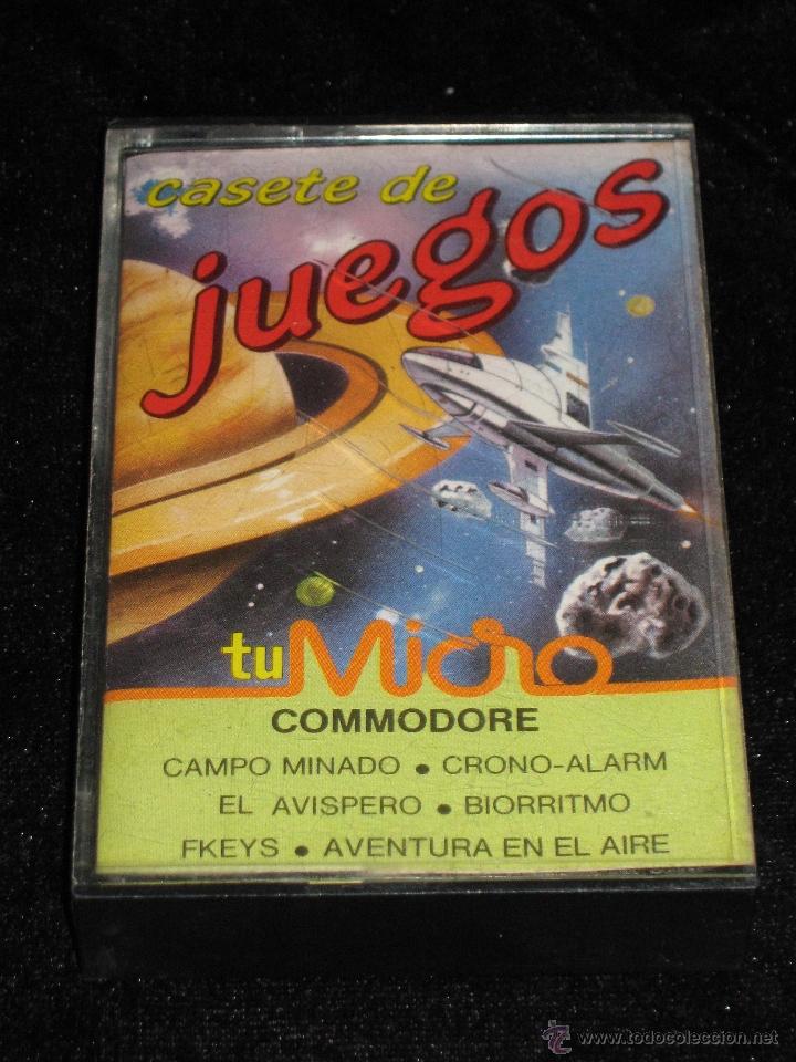 Videojuegos y consolas: CASETE DE JUEGOS TU MICRO COMMODORE - Foto 1