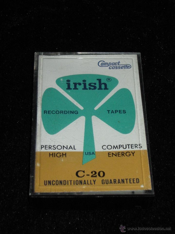 Videojuegos y consolas: IRISH COMPACT CASSETTE - PERSONAL COMPUTERS ENERGY - COMMODORE 64 - Foto 1